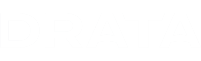 Drata logo white
