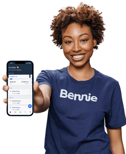Smiling person wearing a 